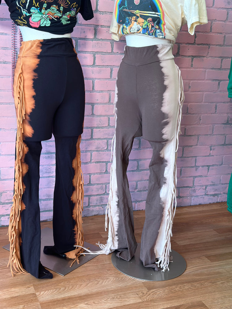 Bleach it fringe pants – ShopDollhousejunkie